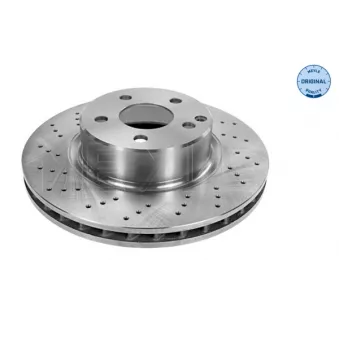 Jeu de 2 disques de frein avant MEYLE 015 521 2048