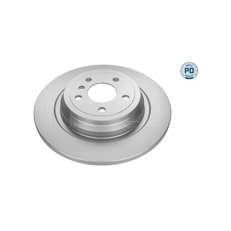 Jeu de 2 disques de frein arrière MEYLE 015 523 0007/PD