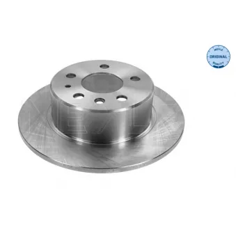 Jeu de 2 disques de frein arrière MEYLE 015 523 0018