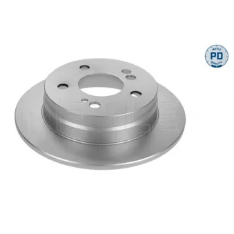 Jeu de 2 disques de frein arrière MEYLE 015 523 0019/PD
