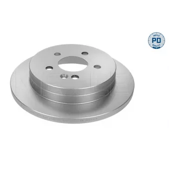 Jeu de 2 disques de frein arrière MEYLE 015 523 0025/PD