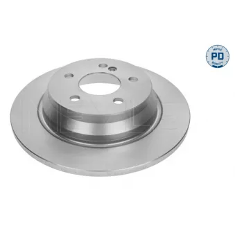 Jeu de 2 disques de frein arrière MEYLE 015 523 0030/PD