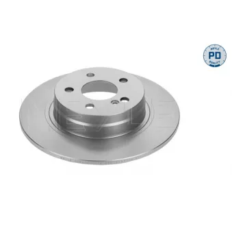 Jeu de 2 disques de frein arrière MEYLE 015 523 0032/PD