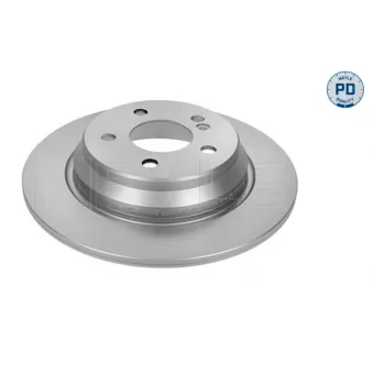 Jeu de 2 disques de frein arrière MEYLE 015 523 0036/PD