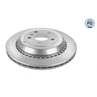 Jeu de 2 disques de frein arrière MEYLE 015 523 0040/PD