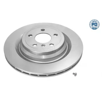 Jeu de 2 disques de frein arrière MEYLE 015 523 0043/PD