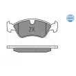 Jeu de 4 plaquettes de frein avant MEYLE 025 218 6217 - Visuel 3