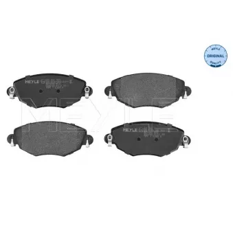 Jeu de 4 plaquettes de frein avant MEYLE 025 232 7918