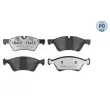 Jeu de 4 plaquettes de frein avant MEYLE 025 239 2221/PD - Visuel 1
