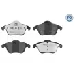 Jeu de 4 plaquettes de frein avant MEYLE 025 241 2319/PD - Visuel 1