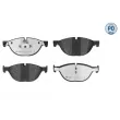 Jeu de 4 plaquettes de frein avant MEYLE 025 250 4519/PD - Visuel 1