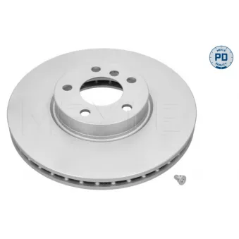 Jeu de 2 disques de frein avant MEYLE 083 521 0004/PD