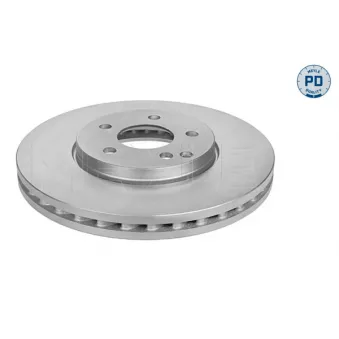 Jeu de 2 disques de frein avant MEYLE 083 521 0005/PD