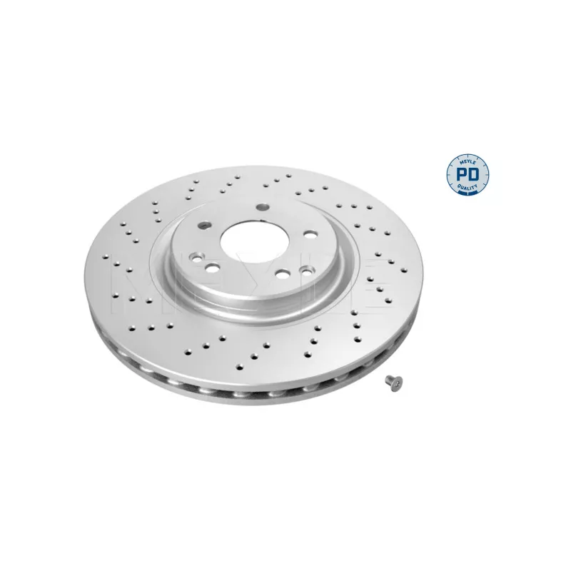 Jeu de 2 disques de frein avant MEYLE 083 521 0006/PD