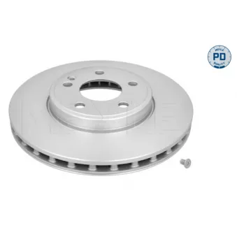 Jeu de 2 disques de frein avant MEYLE 083 521 0011/PD