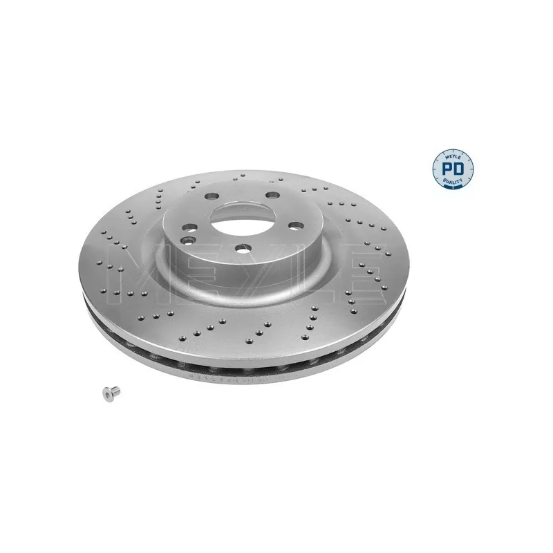 Jeu de 2 disques de frein avant MEYLE 083 521 0019/PD
