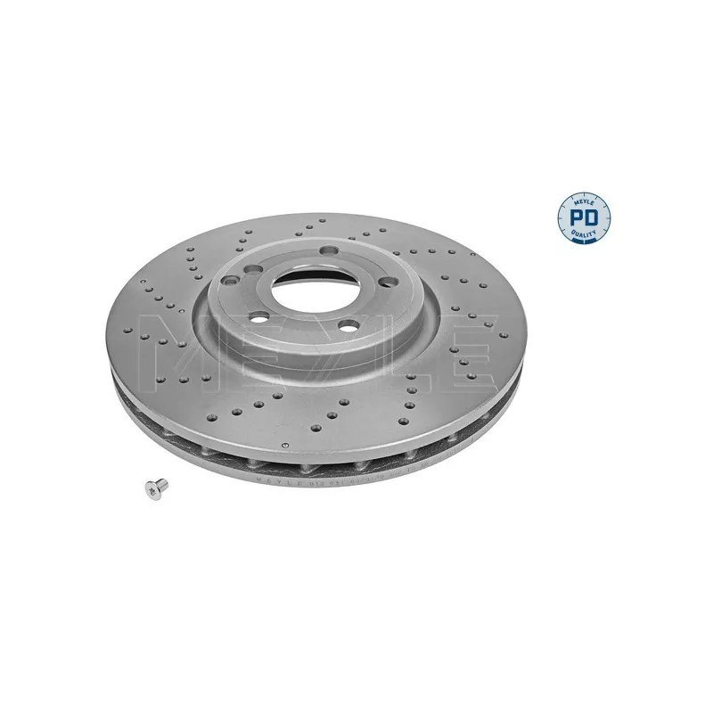 Jeu de 2 disques de frein avant MEYLE 083 521 0023/PD