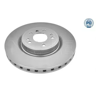 Jeu de 2 disques de frein avant MEYLE 083 521 0026/PD