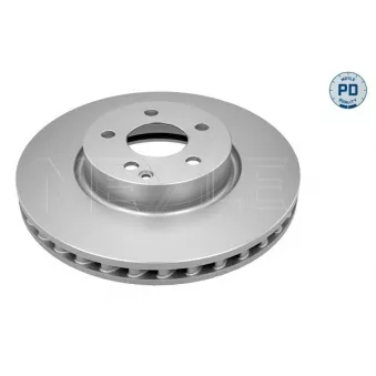 Jeu de 2 disques de frein avant MEYLE 083 521 0039/PD