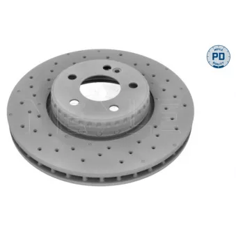 Jeu de 2 disques de frein avant MEYLE 083 521 1005/PD