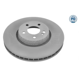 Jeu de 2 disques de frein avant MEYLE 083 521 1007/PD