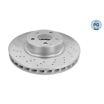 Jeu de 2 disques de frein avant MEYLE 083 521 2045/PD
