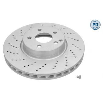 Jeu de 2 disques de frein avant MEYLE 083 521 2103/PD
