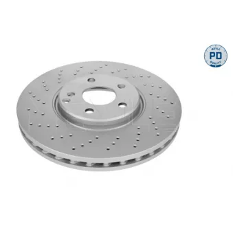 Jeu de 2 disques de frein avant MEYLE 083 521 2113/PD