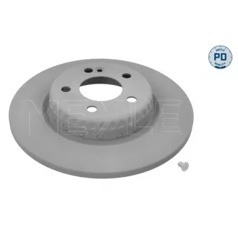 Jeu de 2 disques de frein arrière MEYLE 083 523 1000/PD