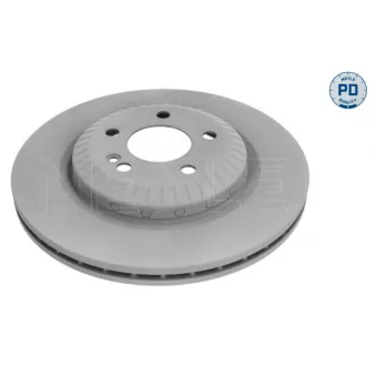 Jeu de 2 disques de frein arrière MEYLE 083 523 1003/PD