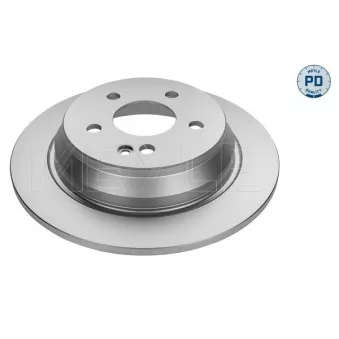 Jeu de 2 disques de frein arrière MEYLE 083 523 2060/PD