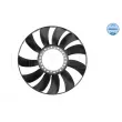Roue du souffleur, refroidissementdu moteur MEYLE 100 121 0071 - Visuel 2