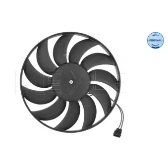 Ventilateur, refroidissement du moteur MEYLE 100 236 0048