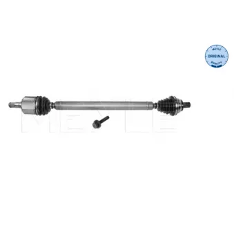 Arbre de transmission avant droit MEYLE 100 498 0141