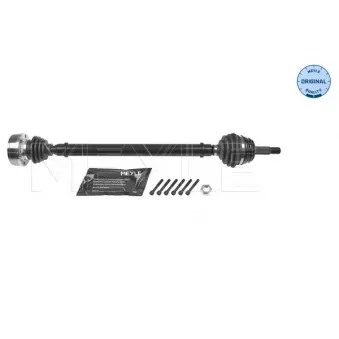 Arbre de transmission avant droit MEYLE 100 498 0151