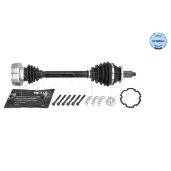 Arbre de transmission avant gauche MEYLE 100 498 0631