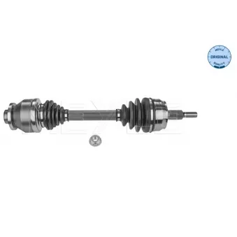 Arbre de transmission avant gauche MEYLE 100 498 0651