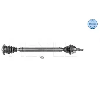 Arbre de transmission avant droit MEYLE 100 498 0686