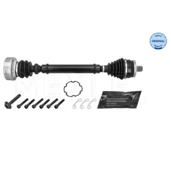 Arbre de transmission avant droit MEYLE 100 498 0696