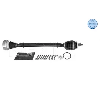 Arbre de transmission avant droit MEYLE 100 498 0774