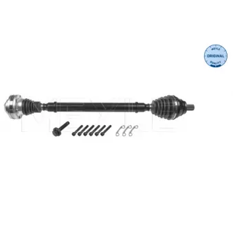 Arbre de transmission avant droit MEYLE 100 498 0778