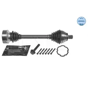 Arbre de transmission avant gauche MEYLE 100 498 0780