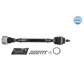 Arbre de transmission avant droit MEYLE 100 498 0816