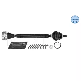 Arbre de transmission avant droit MEYLE 100 498 0822