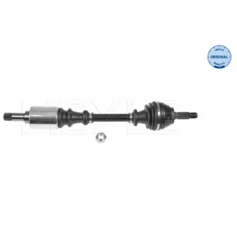 Arbre de transmission avant gauche MEYLE 11-14 498 0010