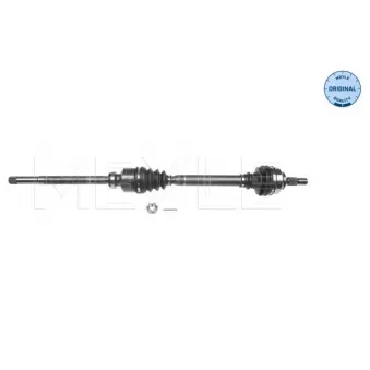 Arbre de transmission avant droit MEYLE 11-14 498 0033