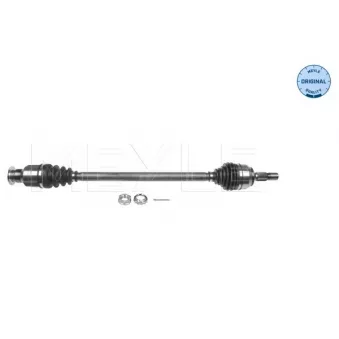 Arbre de transmission avant droit MEYLE 11-14 498 0038