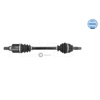 Arbre de transmission avant gauche MEYLE 11-14 498 0075