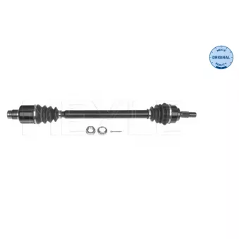 Arbre de transmission avant droit MEYLE 11-14 498 0076