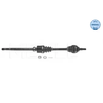 Arbre de transmission avant droit MEYLE 11-14 498 1010
